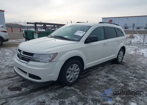 2017 Dodge Journey Se z USA, uszkodzony, nr VIN 3C4PDCAB4HT695344